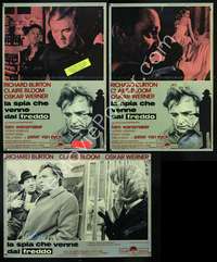 w322 SPY WHO CAME IN FROM THE COLD 3 Italian photobusta movie posters '65