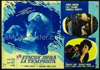 w376 TORPEDO BAY Italian photobusta movie poster '63 James Mason