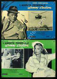 w355 YOUR TURN, DARLING 2 Italian photobusta movie posters '63