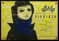 w514 SUMMER TO REMEMBER Polish 23x33 movie poster '60 Bazewska art!