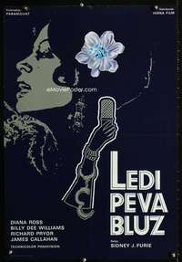 w400 LADY SINGS THE BLUES Yugoslavian movie poster '72 Diana Ross