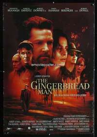 y241 GINGERBREAD MAN video one-sheet movie poster '98 Brannagh, Altman