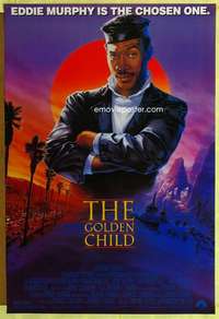 y250 GOLDEN CHILD one-sheet movie poster '86 chosen one Eddie Murphy!