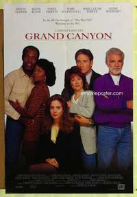 y254 GRAND CANYON one-sheet movie poster '91 Danny Glover, Kline, Martin