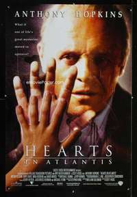y269 HEARTS IN ATLANTIS DS one-sheet movie poster '01 Hopkins, Stephen King