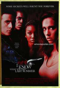 y293 I STILL KNOW WHAT YOU DID LAST SUMMER DS one-sheet movie poster '98