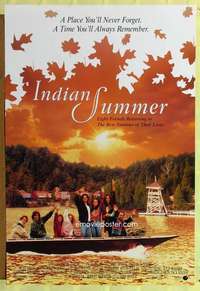 y302 INDIAN SUMMER DS one-sheet movie poster '93 Diane Lane, Alan Arkin