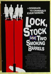 y354 LOCK, STOCK & TWO SMOKING BARRELS one-sheet movie poster '98 Ritchie
