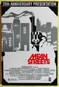 y377 MEAN STREETS one-sheet movie poster R98 Robert De Niro, Scorsese
