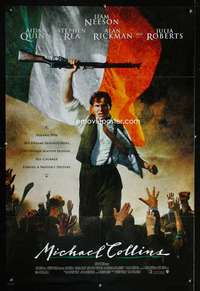 y383 MICHAEL COLLINS one-sheet movie poster '96 Liam Neeson, Neil Jordan