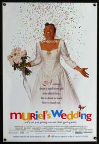 y410 MURIEL'S WEDDING one-sheet movie poster '95 Aussie Toni Collette!