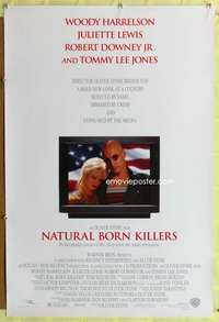 y418 NATURAL BORN KILLERS DS one-sheet movie poster '94 Oliver Stone