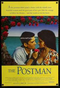 y465 POSTMAN DS one-sheet movie poster '95 Italian romance, Il Postino!