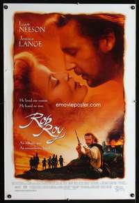 y504 ROB ROY one-sheet movie poster '95 Liam Neeson, Jessica Lange