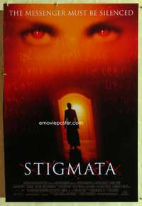 y579 STIGMATA DS one-sheet movie poster '99 Patricia Arquette, Byrne