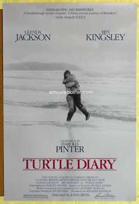 y620 TURTLE DIARY one-sheet movie poster '85 Ben Kingsley, Glenda Jackson