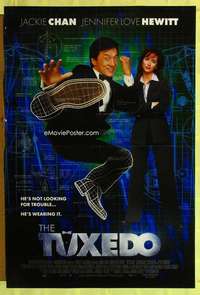 y621 TUXEDO DS int'l one-sheet movie poster '02 Jackie Chan, Love Hewitt