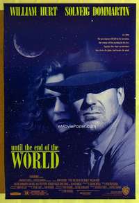 y630 UNTIL THE END OF THE WORLD one-sheet movie poster '91 Wim Wenders