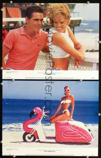 z292 FLAMINGO KID 2 color movie 11x14 stills '84 Matt Dillon & babe!