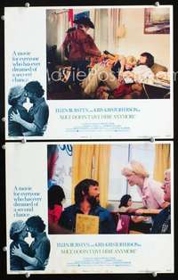 z052 ALICE DOESN'T LIVE HERE ANYMORE 2 movie lobby cards '75 Burstyn