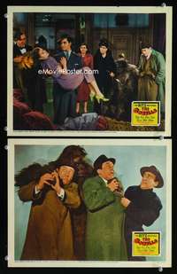 z345 GORILLA 2 movie lobby cards '39 Bela Lugosi, Ritz Brothers!