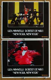 z610 NEW YORK NEW YORK 2 movie lobby cards '77 Liza Minnelli dancing!