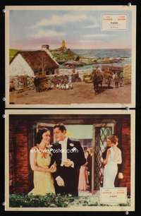 z652 PADDY THE NEXT BEST THING 2 movie lobby cards '33 Gaynor, Baxter