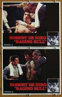 z690 RAGING BULL 2 movie lobby cards '80 boxing Robert De Niro, Pesci
