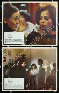 z537 MAHOGANY 2 movie Mexican lobby cards '75 Diana Ross, Williams