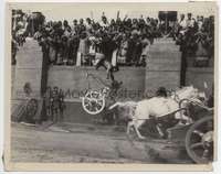 a075 BEN-HUR  8x10 movie still '60 best chariot race stunt image!