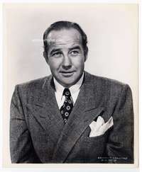 a105 BRODERICK CRAWFORD 8x10 movie still '50s great close portrait!