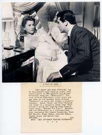 a500 SUSPICION 7.25x9 movie still '41 Cary Grant, Joan Fontaine