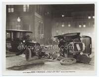 a235 HOLD 'EM YALE  8x10 movie still '28 cool early car crash image!