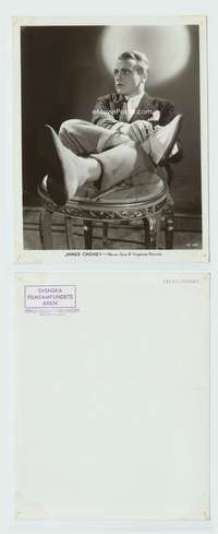 a270 JAMES CAGNEY 8x10 movie still '30s close up with feet on table!