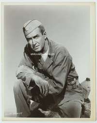a271 JAMES STEWART 8x10 movie still '50s portrait in Army uniform!