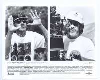 a282 JURASSIC PARK 8x10 movie still '93 2 great Spielberg candids!