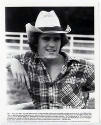 a513 TEX 8x10 movie still '82 young cowboy Matt Dillon portrait!