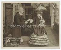 a337 MICE & MEN 8x10 movie lobby card '16 Marguerite Clark w/parasol!