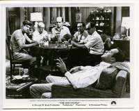 a371 ODD COUPLE  8x10 movie still '68 the boys at the poker game!