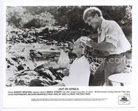 a383 OUT OF AFRICA video 8x10 movie still '85 Robert Redford, Streep