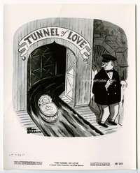 a537 TUNNEL OF LOVE 8x10 movie still '58 great Charles Addams art!