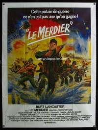 b478 GO TELL THE SPARTANS French one-panel movie poster '78 Kunstler art!