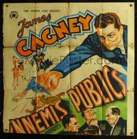 b485 GREAT GUY incomplete French one-panel movie poster '36 James Cagney