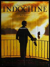 b516 INDOCHINE French one-panel movie poster '92 Catherine Deneuve, Wargnier
