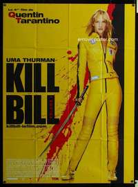 b528 KILL BILL: VOL. 1 French one-panel movie poster '03 Quentin Tarantino