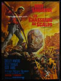 b678 SCALPHUNTERS French one-panel movie poster '68 Lancaster by Mascii!