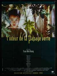 b679 SCENT OF GREEN PAPAYA French one-panel movie poster '93 Tran Anh Hung