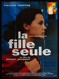 b690 SINGLE GIRL French one-panel movie poster '95 Jacquot, La Fille Seule!