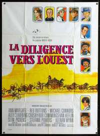 b703 STAGECOACH French one-panel movie poster '66 Ann-Margret,Tealdi art