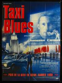 b718 TAXI BLUES French one-panel movie poster '90 Pavel Lungin, Mamonov